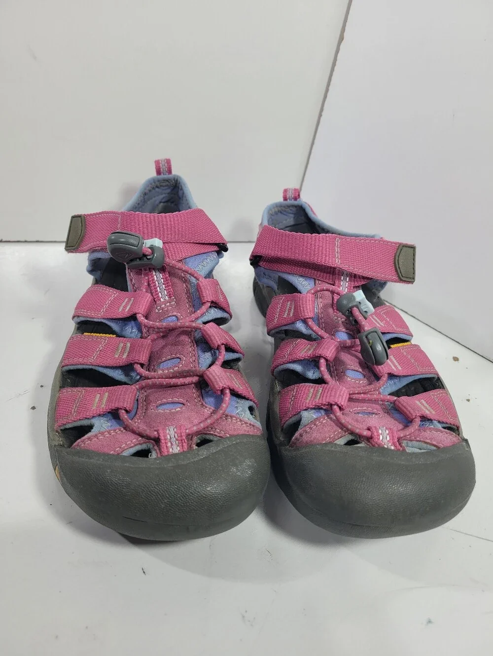 KEEN Newport H2 Youth Size 3 Big Kids Sandals Pink Purple Waterproof Hiking